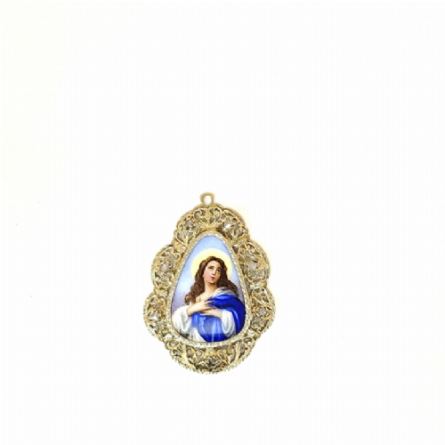  Pendente in argento con figura sacra presso Castignoli - Orologeria e gioielleria a Monza